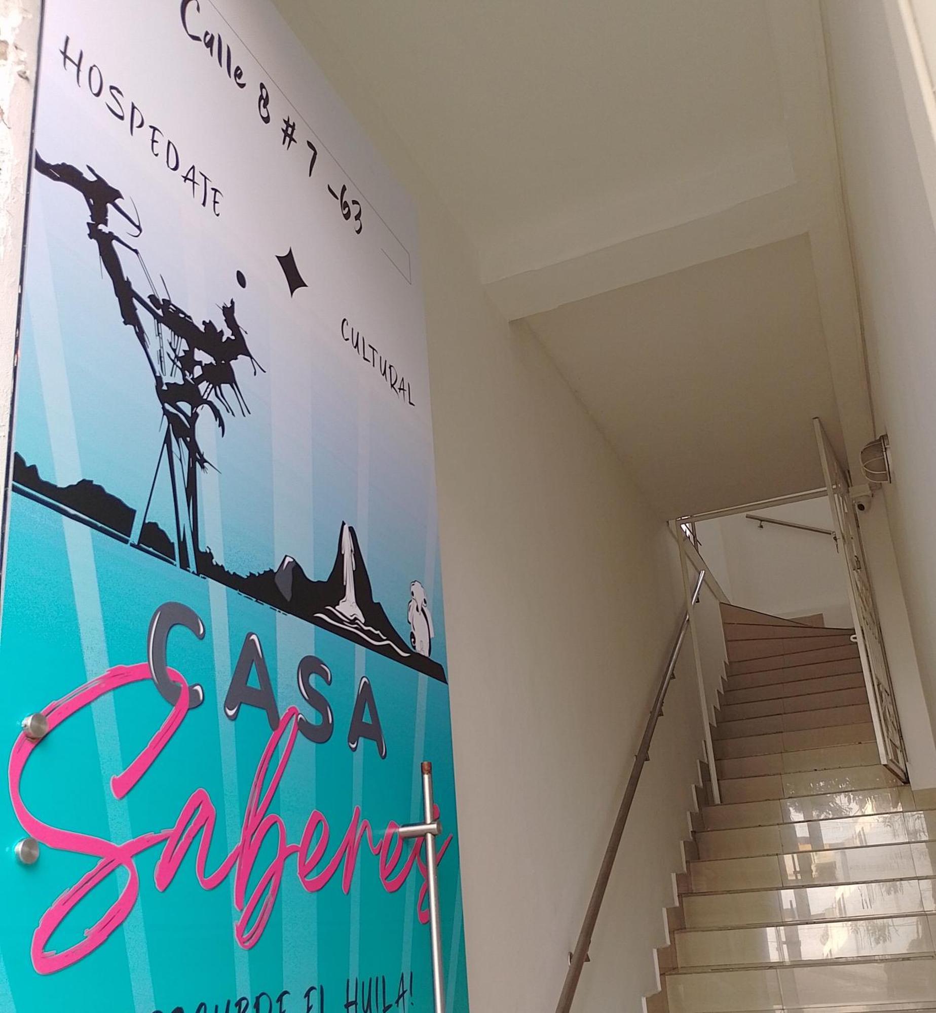 נייבה Hospedaje Casa Cultural Saberes מראה חיצוני תמונה